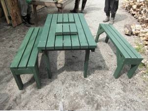 アウトドア用木工品(製造販売)