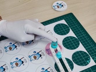 作業中