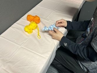 作業中